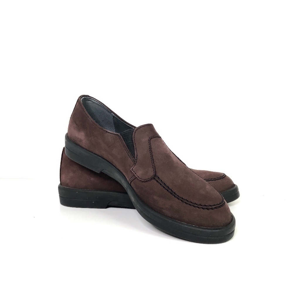 Mephisto LEILA Burgundy Suede Loafer